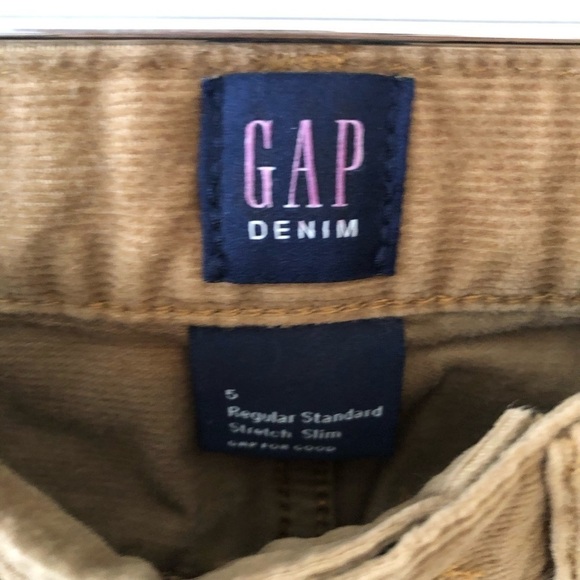New Gap Brown Tan Corduroy Boy Toddler Pants 5 - Picture 7 of 7